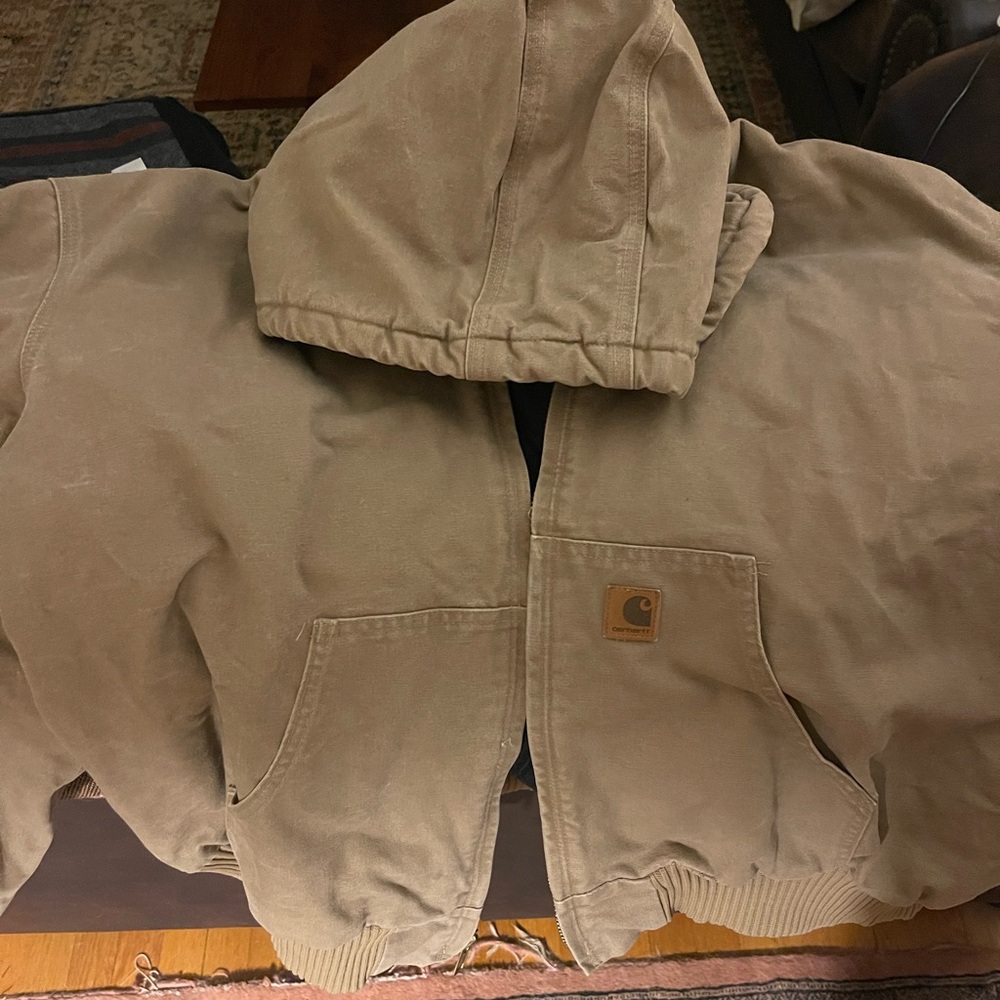 Carhartt Brown Hooded Jacket